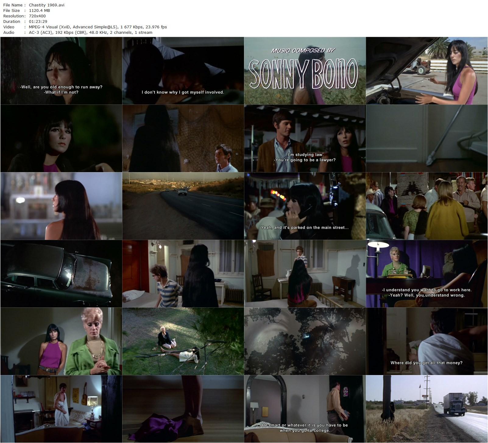 Chastity (1969) Alessio de Paola, Cher, Barbara London, Steve Whittaker-poster