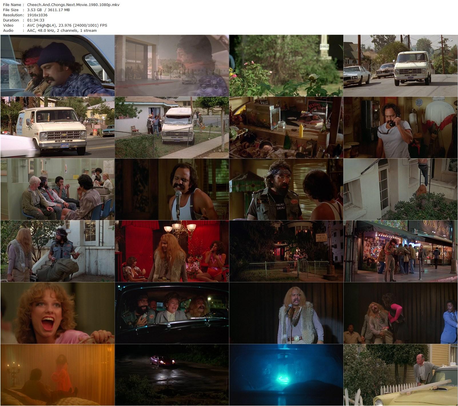 Cheech and Chong’s Next Movie (1980) Tommy Chong, Cheech Marin, Evelyn Guerrero-poster