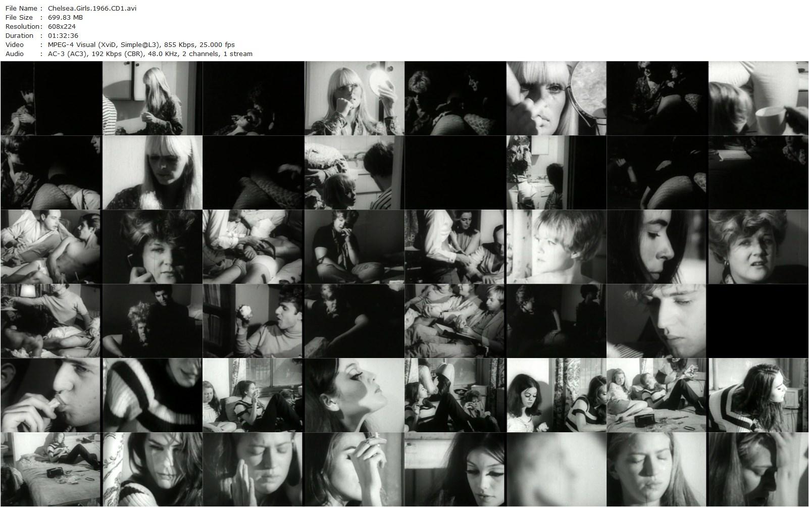 Chelsea Girls (1966) Paul Morrissey, Andy Warhol, Brigid Berlin, Randy Borscheidt, Christian Päffgen-poster