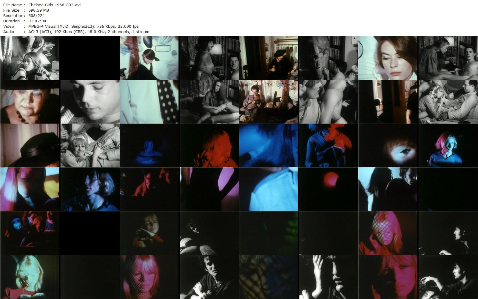 Chelsea Girls (1966) Paul Morrissey, Andy Warhol, Brigid Berlin, Randy Borscheidt, Christian Päffgen-poster