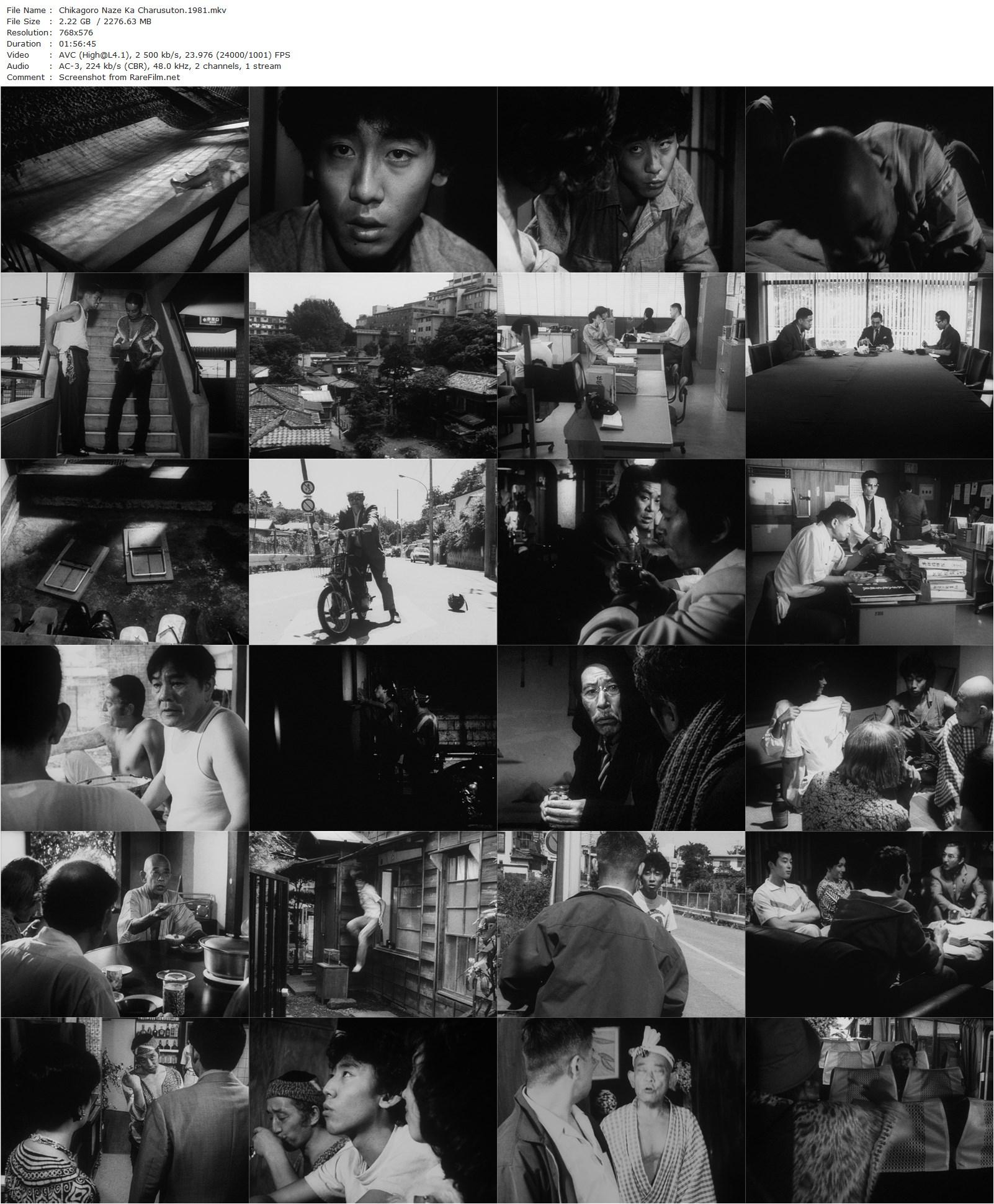 Chikagoro naze ka Charusuton / At This Late Date The Charleston (1981) Kihachi Okamoto, Gô Rijû, Yû Fujiki, Ichirô Zaitsu-poster