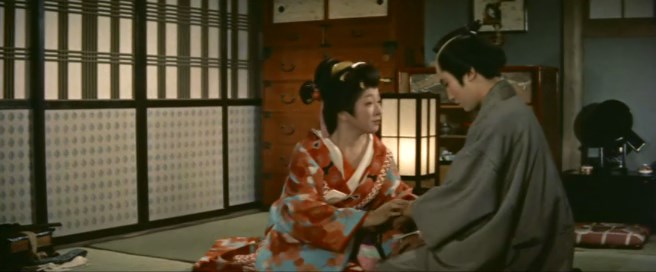 Chikamatsus Love in Osaka (1959) Tomu Uchida-poster