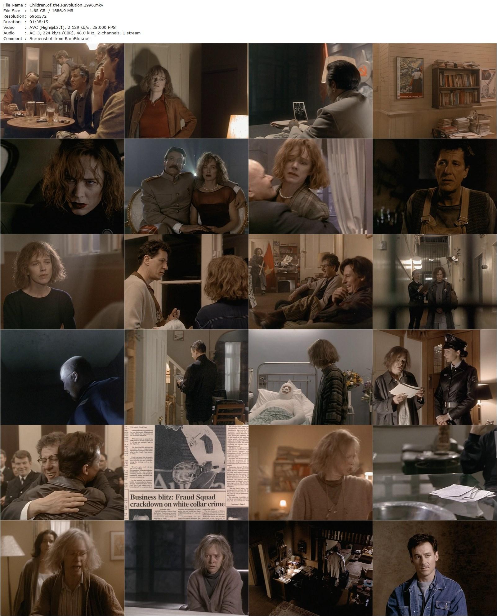 Children of the Revolution (1996) Peter Duncan, Judy Davis, Sam Neill, F. Murray Abraham-poster