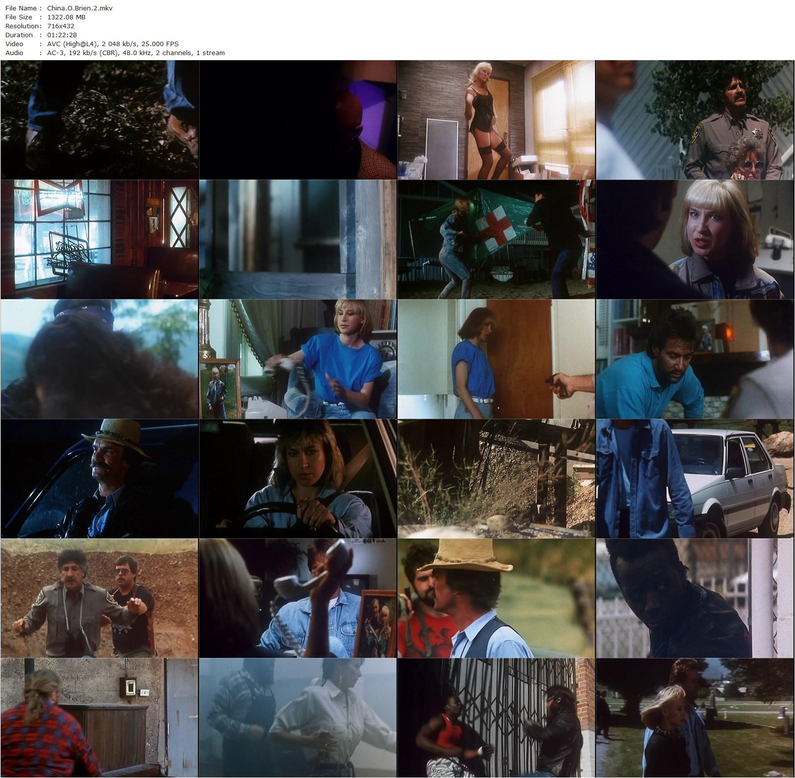 China O’Brien II (1990) Robert Clouse, Cynthia Rothrock, Richard Norton, Keith Cooke-poster