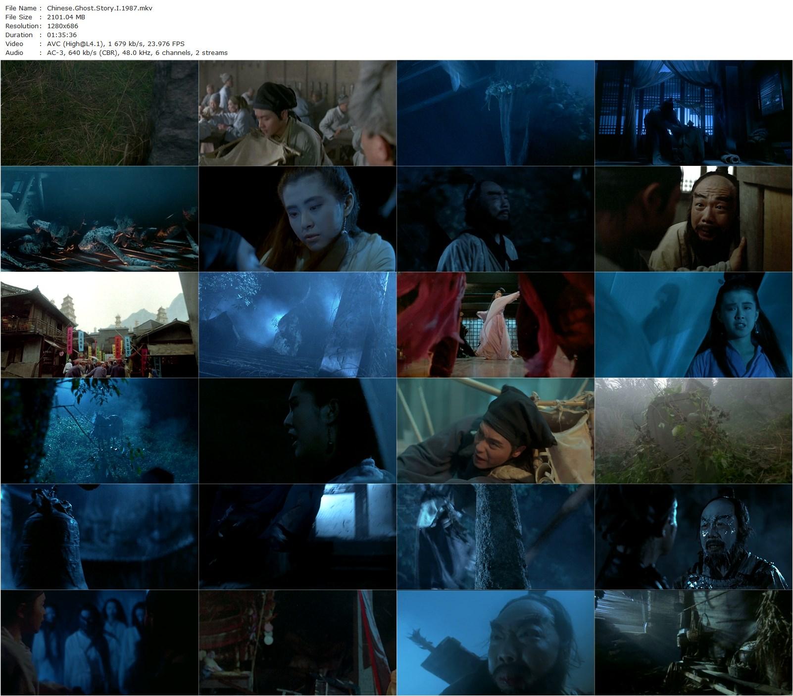 A Chinese Ghost Story AKA Sien lui yau wan (1987) Siu-Tung Ching, Leslie Cheung, Joey Wang, Wu Ma-poster