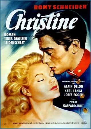 Christine (1958) Pierre Gaspard-Huit, Romy Schneider, Alain Delon, Jean-Claude Brialy