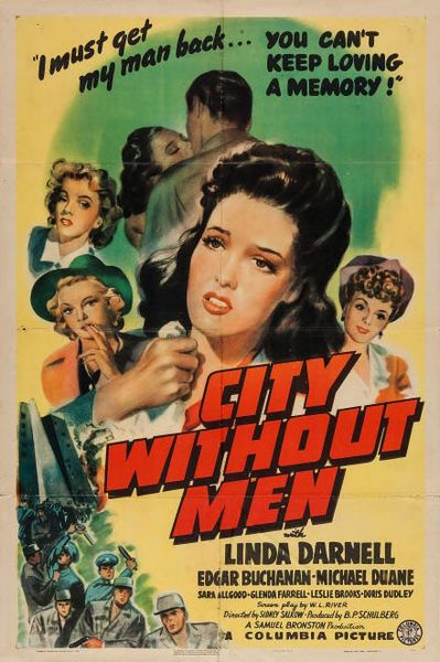 City Without Men (1943) Sidney Salkow, Linda Darnell, Edgar Buchanan, Michael Duane