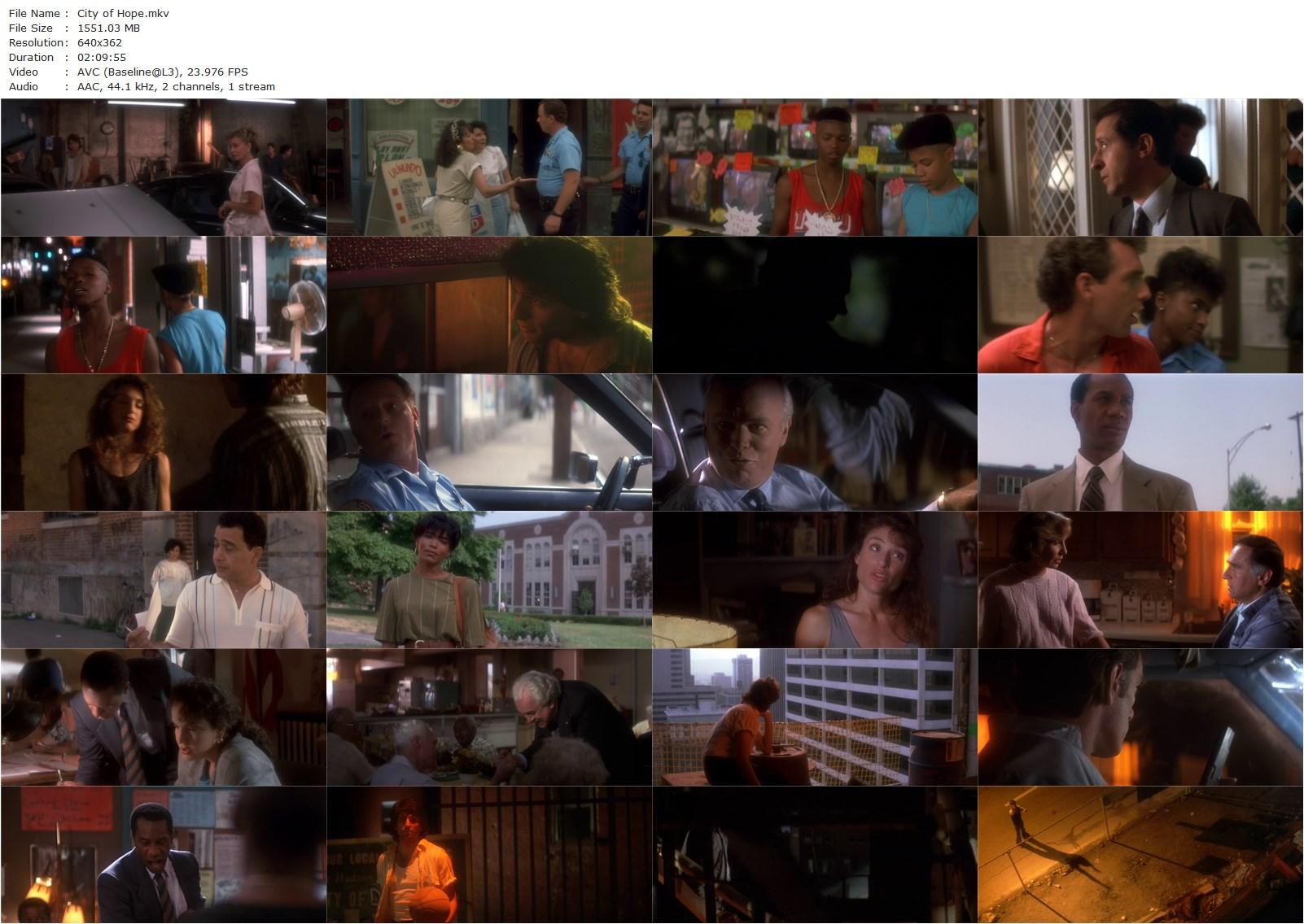 City of Hope (1991) John Sayles-poster