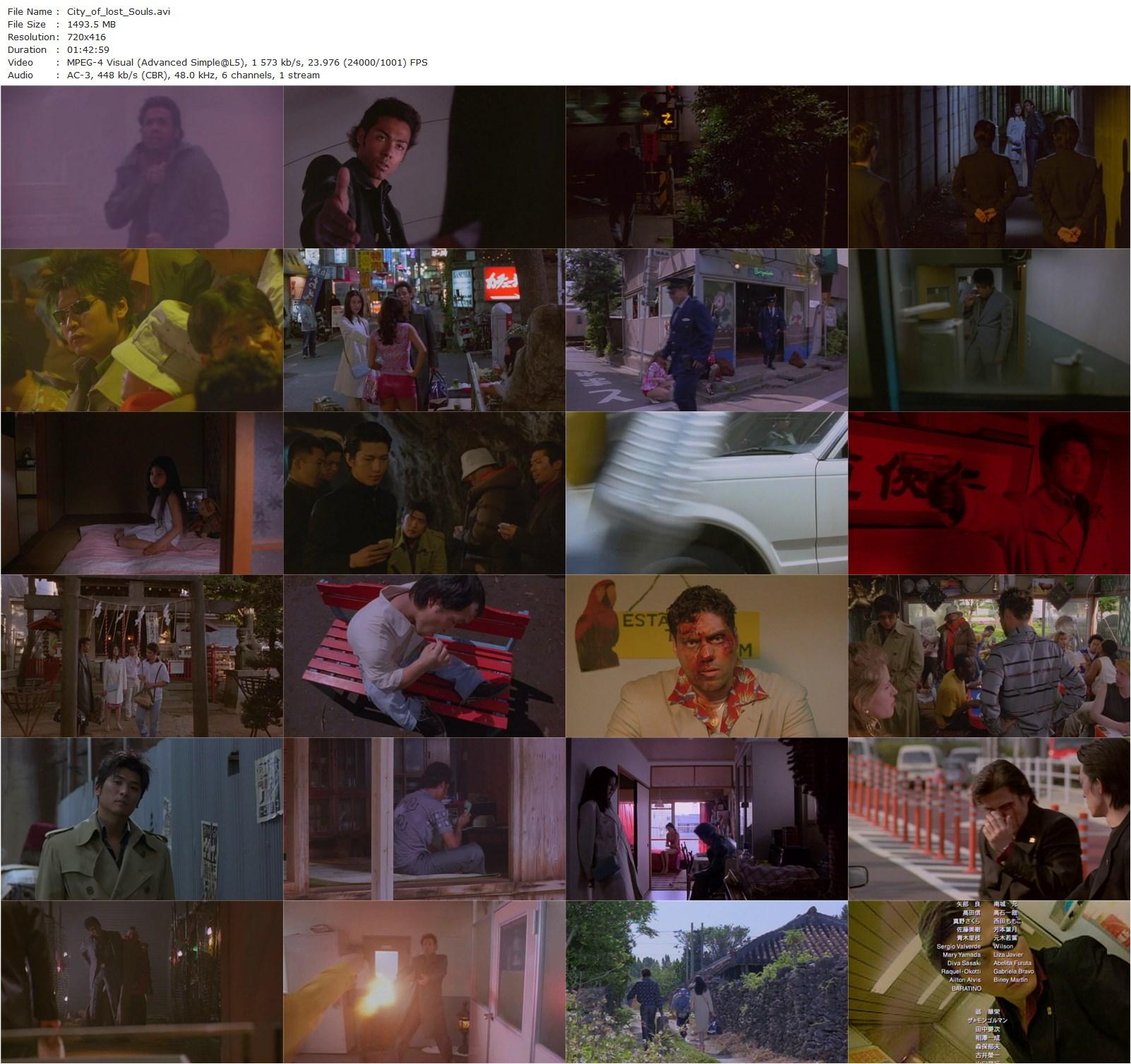 The City of Lost Souls AKA Hyôryû-gai (2000) Takashi Miike, Teah, Michelle Reis, Kôji Kikkawa-poster