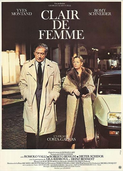 Clair de femme / Womanlight (1979) Costa-Gavras, Yves Montand, Romy Schneider, Romolo Valli, Drama