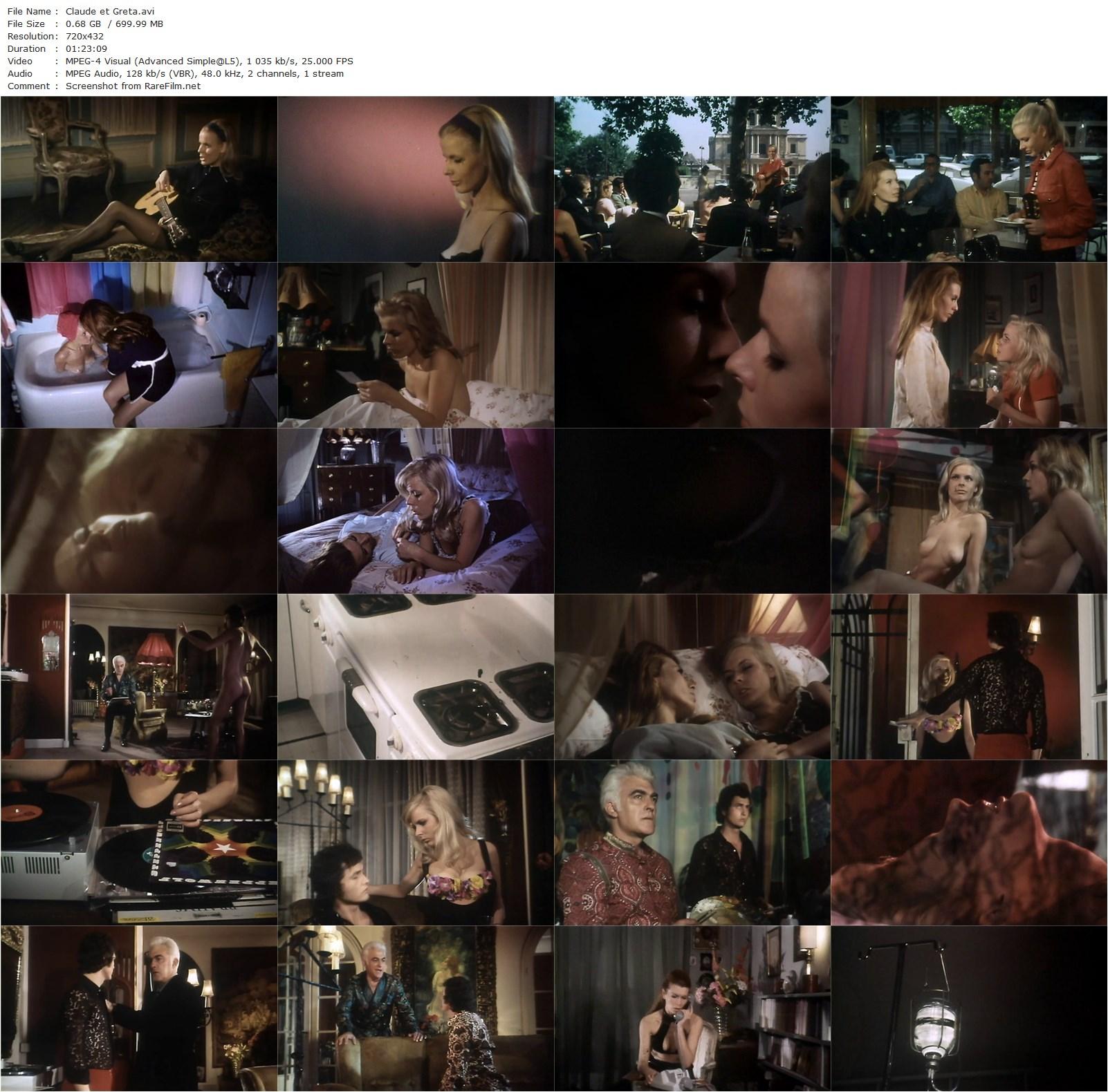 Claude et Greta / Her and She and Him (1970) Max Pécas, Nicole Debonne, Astrid Frank, Yves Vincent-poster