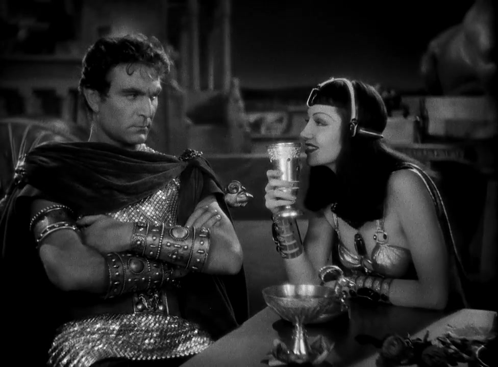 Cleopatra (1934) Cecil B. DeMille, Claudette Colbert, Warren William, Henry Wilcoxon, Biography, Drama, History-poster