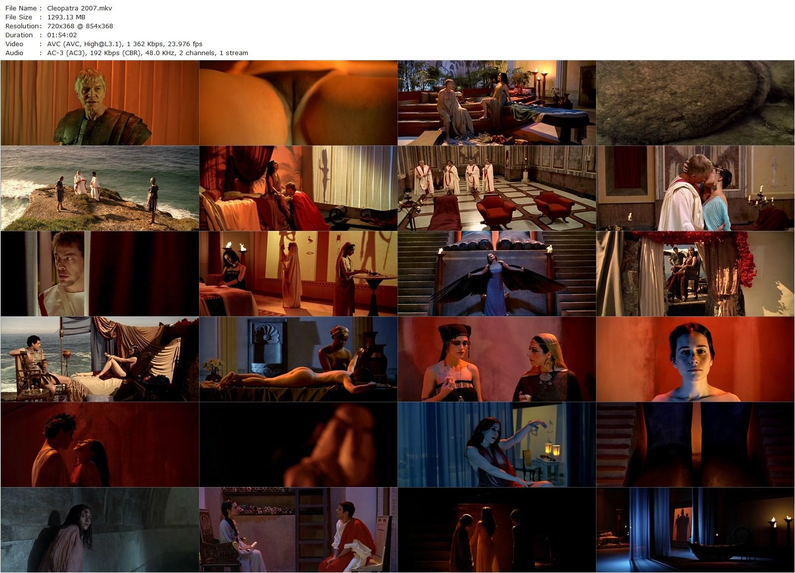 Cleópatra (2007) Júlio Bressane, Alessandra Negrini, Miguel Falabella, Bruno Garcia-poster