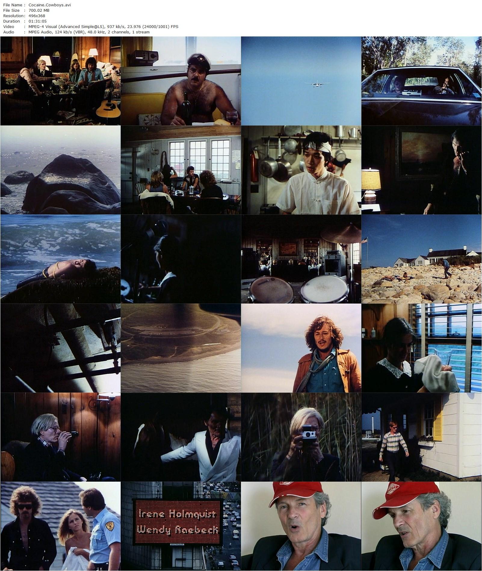 Cocaine Cowboys (1979) Ulli Lommel, Jack Palance, Tom Sullivan, Andy Warhol-poster