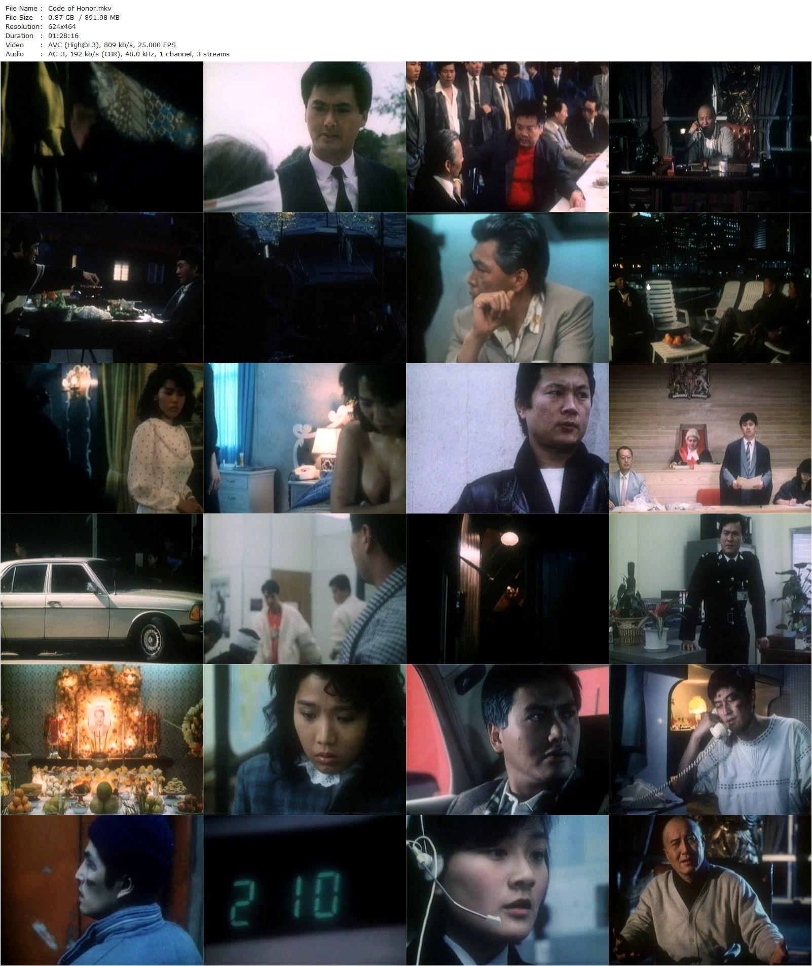 Code of Honor / Yi ben wu yan (1987) Billy Chan, Chun-Hsiung Ko, Wai Lam, Dick Wei-poster