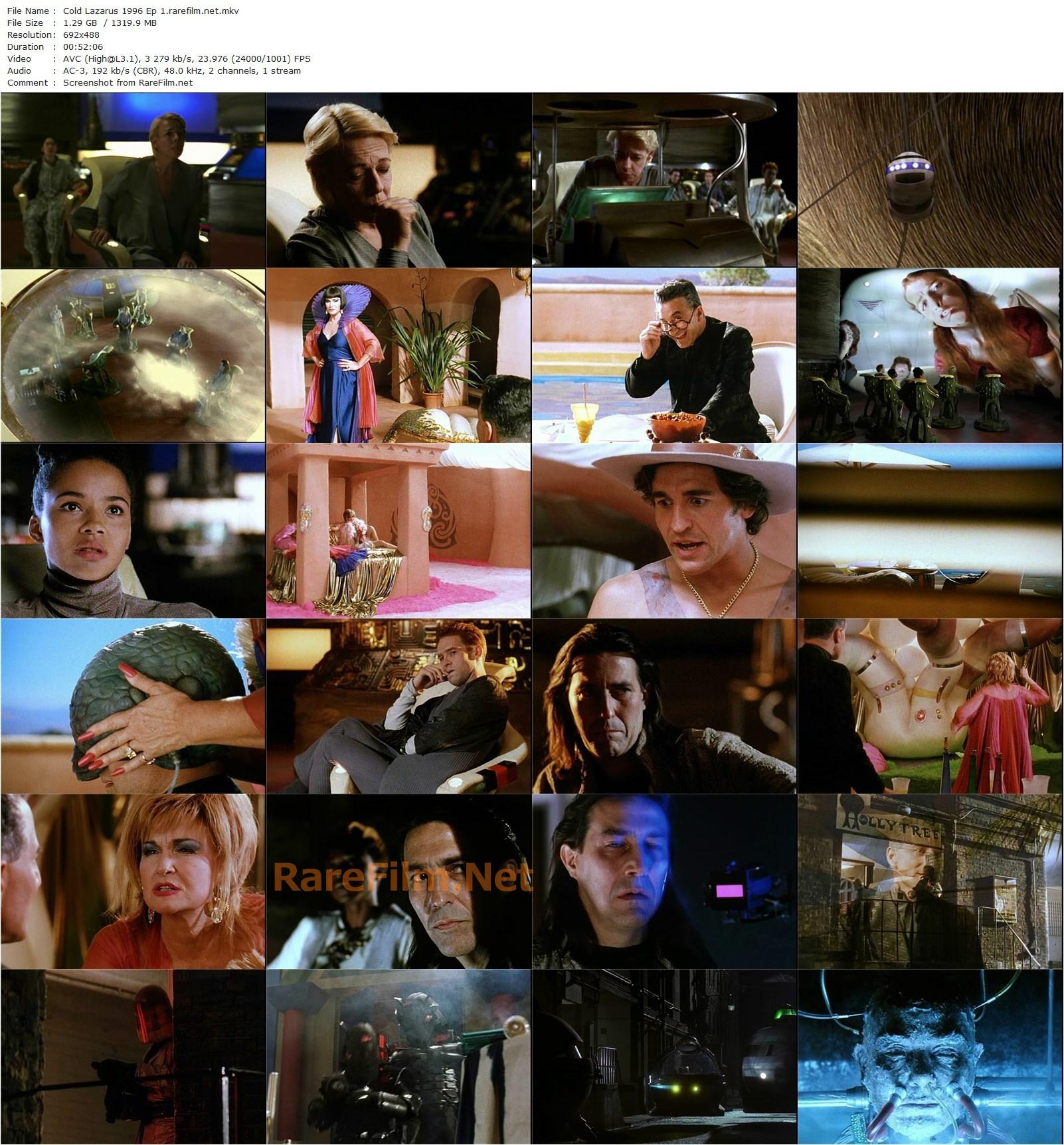 Cold Lazarus (1996) Renny Rye, Albert Finney, Ciarán Hinds, Frances de la Tour-poster