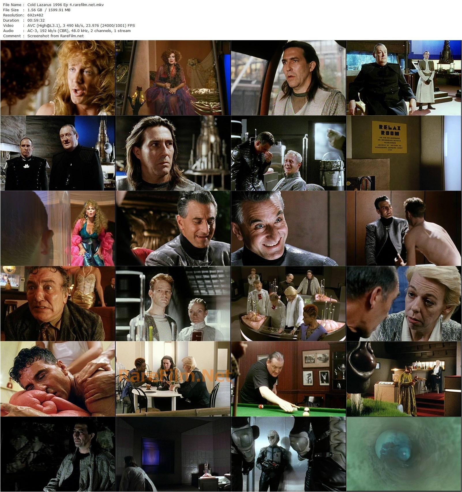 Cold Lazarus (1996) Renny Rye, Albert Finney, Ciarán Hinds, Frances de la Tour-poster