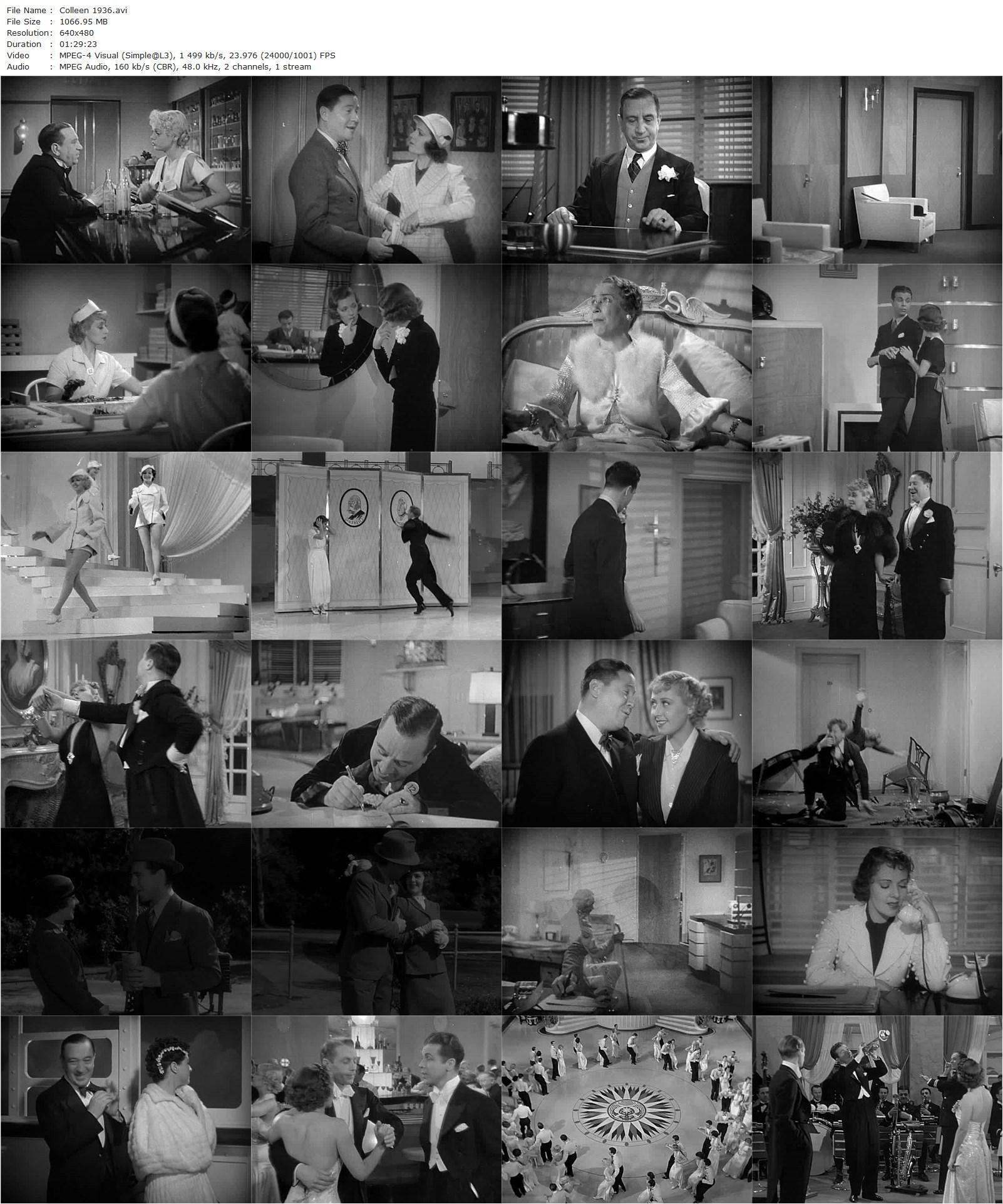 Colleen (1936)-poster