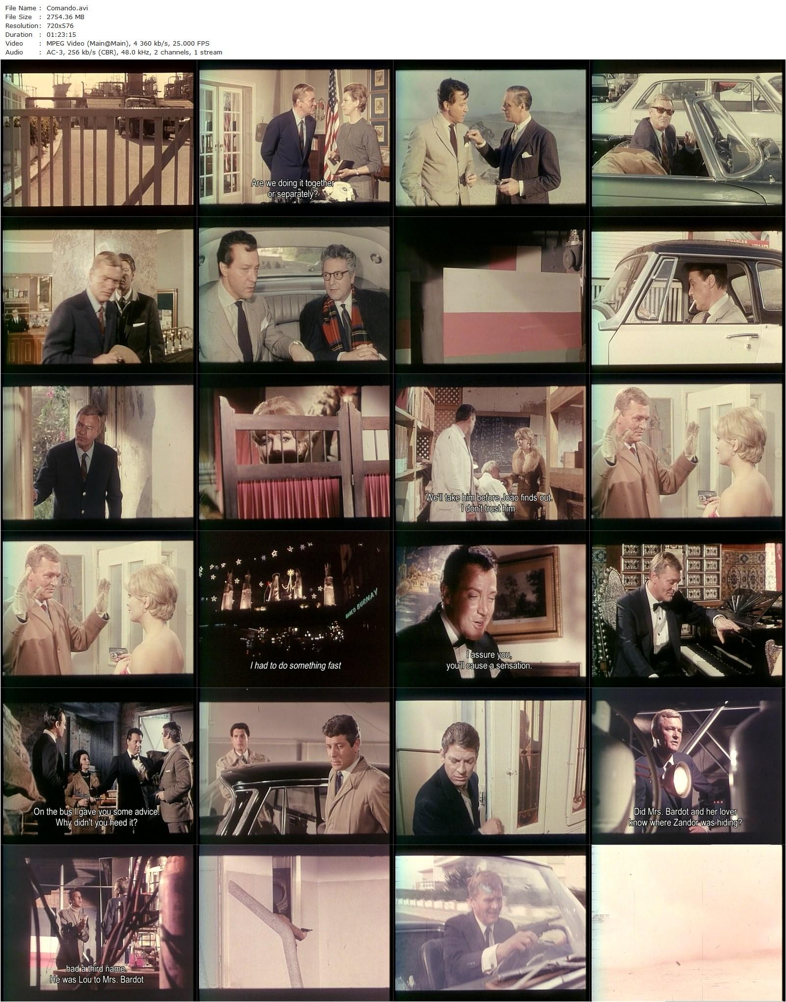 High Season for Spies AKA Comando de asesinos (1966) Julio Coll, Antonio Vilar, Letícia Román, Peter van Eyck-poster