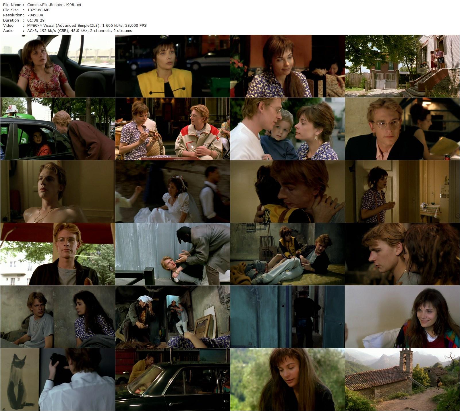 White Lies / …Comme elle respire (1998) Pierre Salvadori, Marie Trintignant, Guillaume Depardieu, Jean-François Stévenin-poster