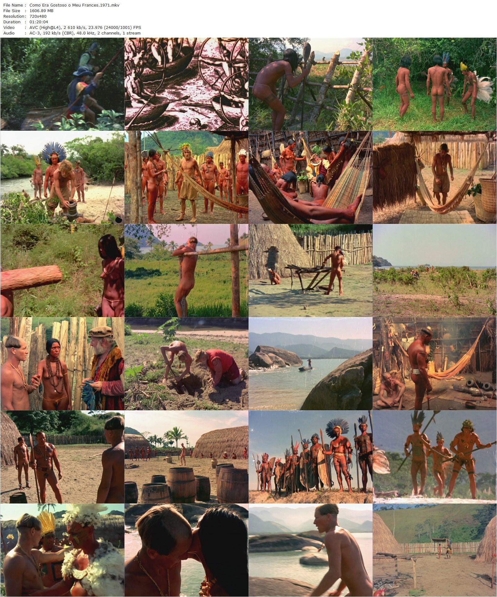 How Tasty Was My Little Frenchman AKA Como Era Gostoso o Meu Frances (1971) Nelson Pereira dos Santos, Arduíno Colassanti, Ana Maria Magalhães, Eduardo Imbassahy Filho-poster