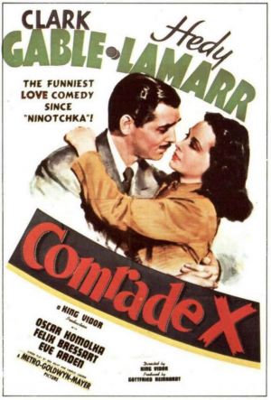 Comrade X (1940) King Vidor, Clark Gable, Hedy Lamarr, Oskar Homolka, Comedy, Romance