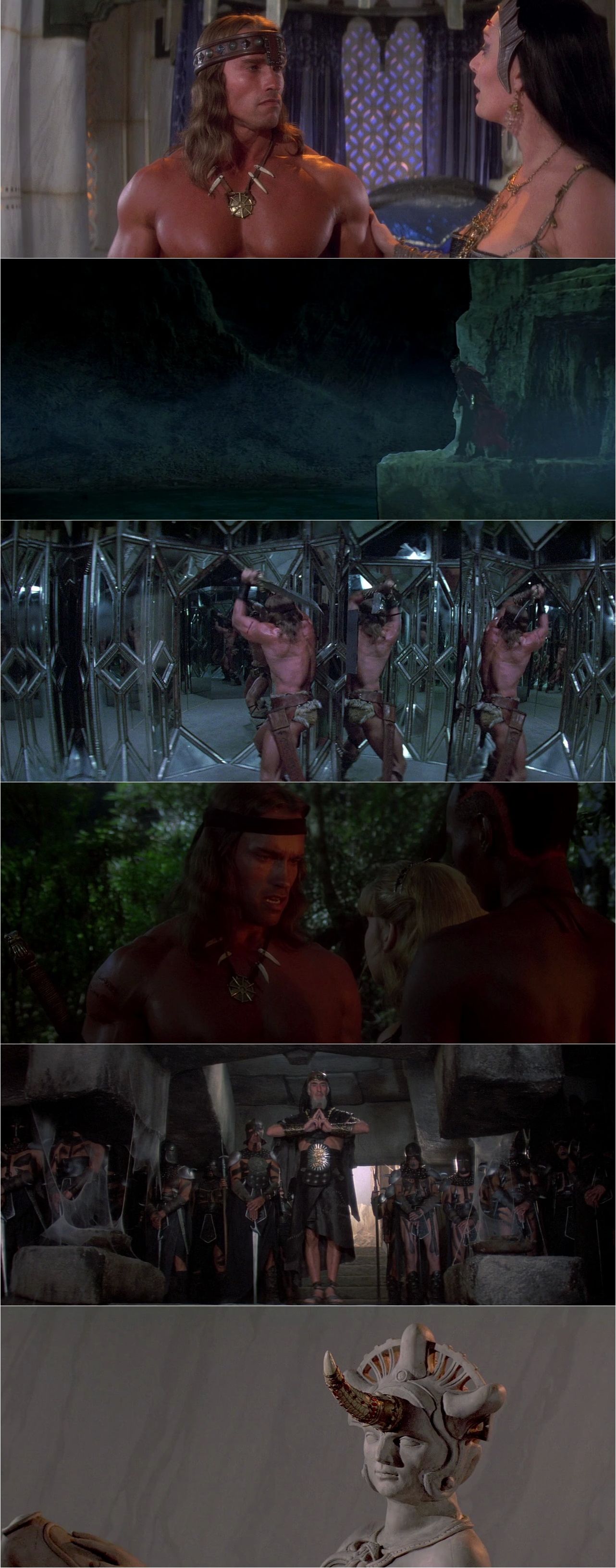 Conan the Destroyer (1984) Richard Fleischer, Arnold Schwarzenegger, Grace Jones, Olivia d’Abo-poster