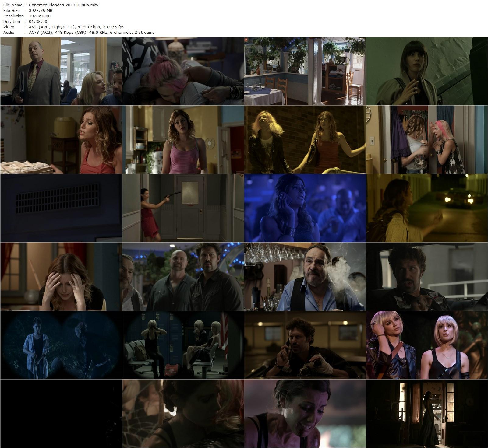 Concrete Blondes (2013) Nicholas Kalikow, Carly Pope, Samaire Armstrong, Diora Baird-poster