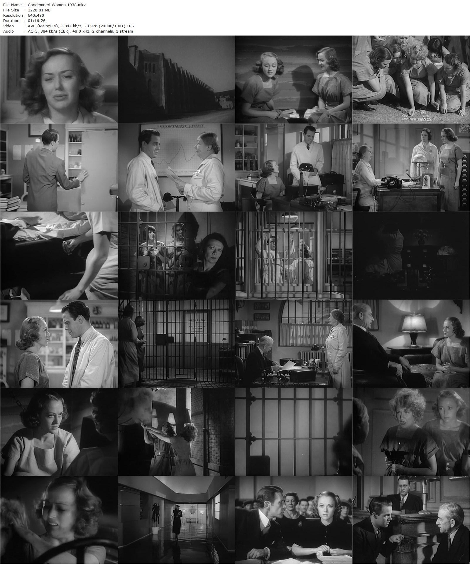 Condemned Women (1938) Lew Landers, Sally Eilers, Louis Hayward, Anne Shirley-poster