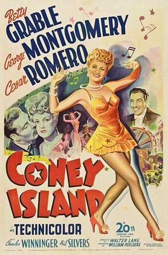 Coney Island (1943) Walter Lang, Betty Grable, George Montgomery, Cesar Romero