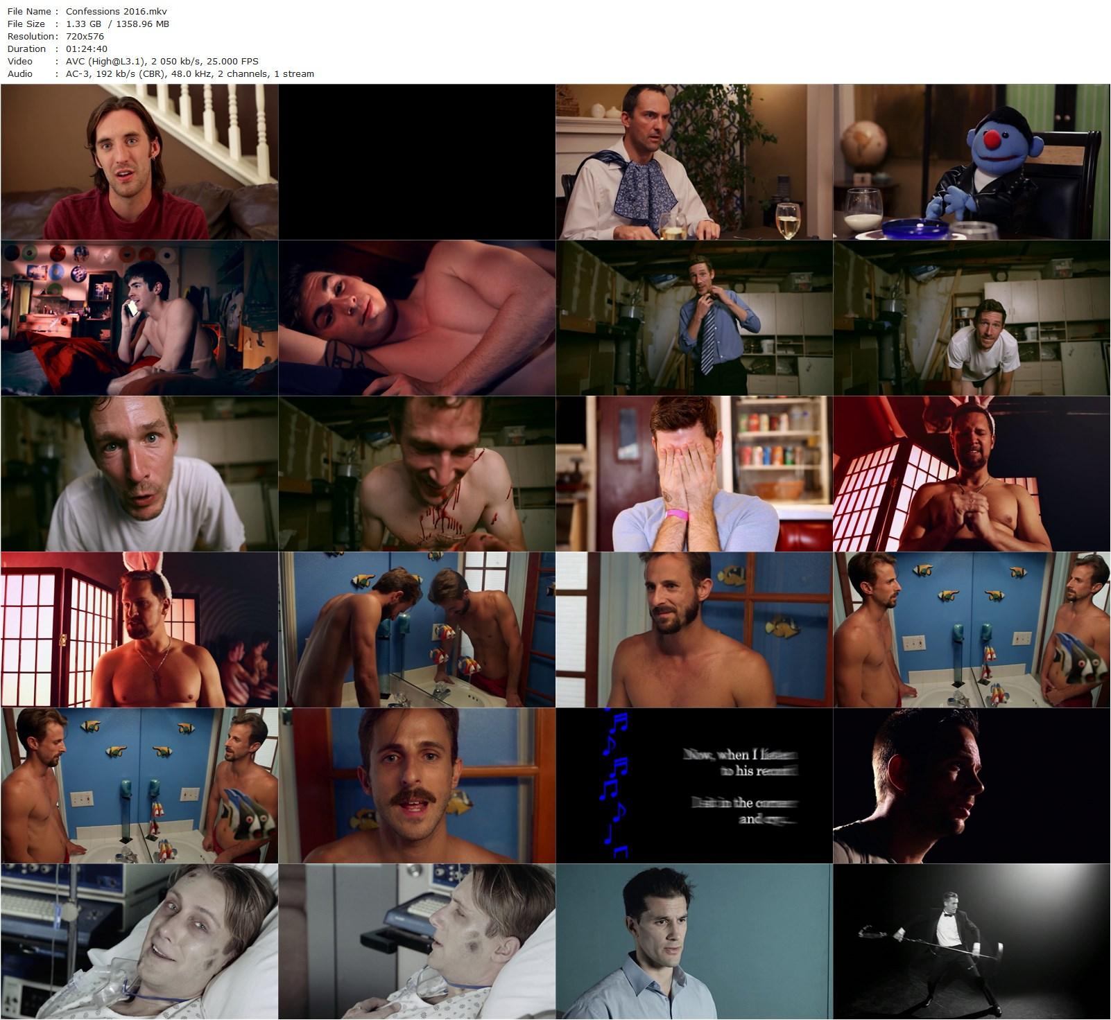 Confessions (2016) Mark Bessenger, Kieran Biggs, David Alanson Bradberry, Mark Cirillo-poster