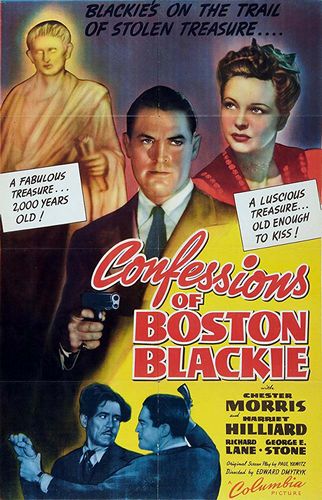 Confessions of Boston Blackie (1941) Edward Dmytryk, Chester Morris, Harriet Nelson, Richard Lane