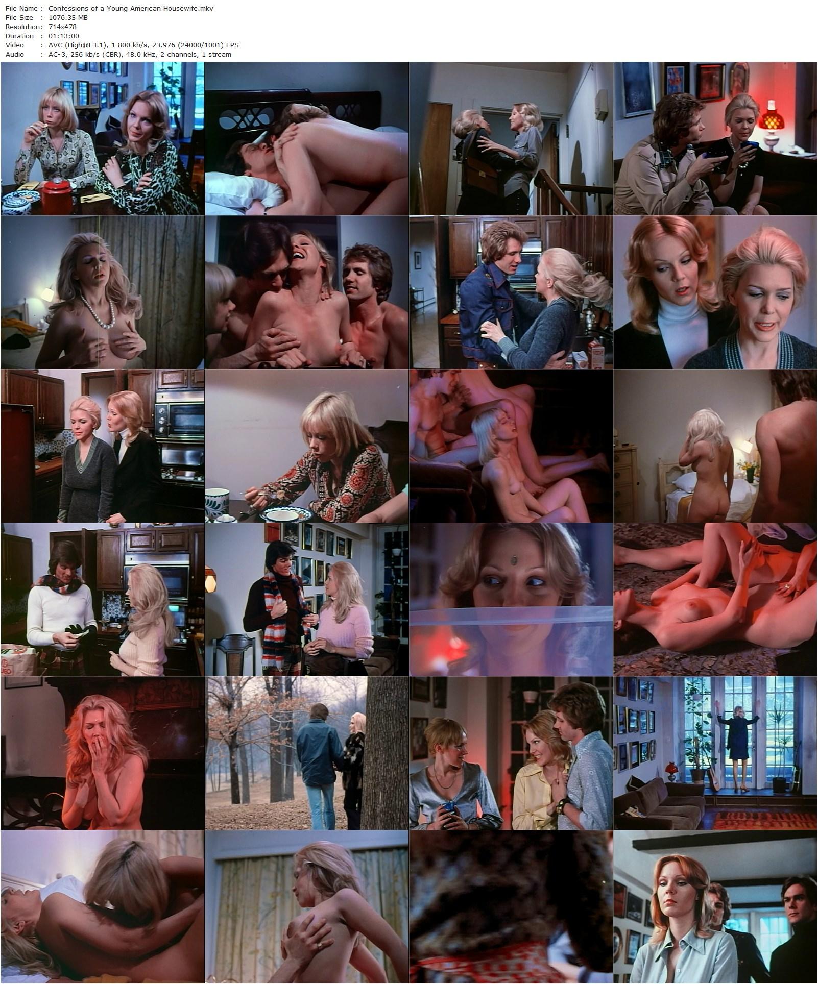Confessions of a Young American Housewife (1974) Joseph W. Sarno, Mary Mendum, Jennifer Welles, Chris Jordan-poster