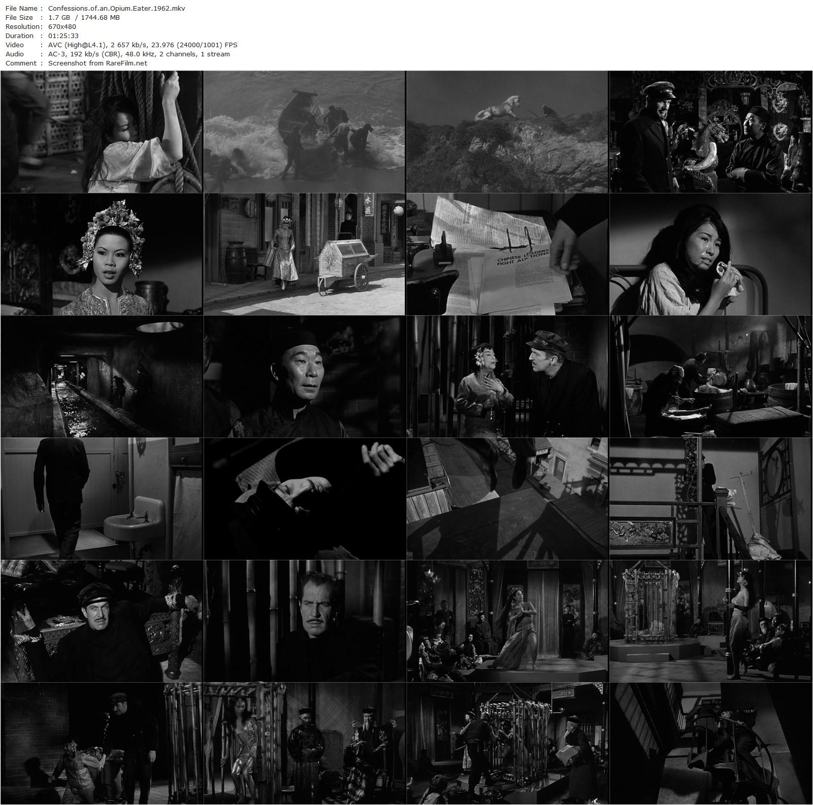 Confessions of an Opium Eater (1962) Albert Zugsmith, Vincent Price, Linda Ho, Richard Loo-poster