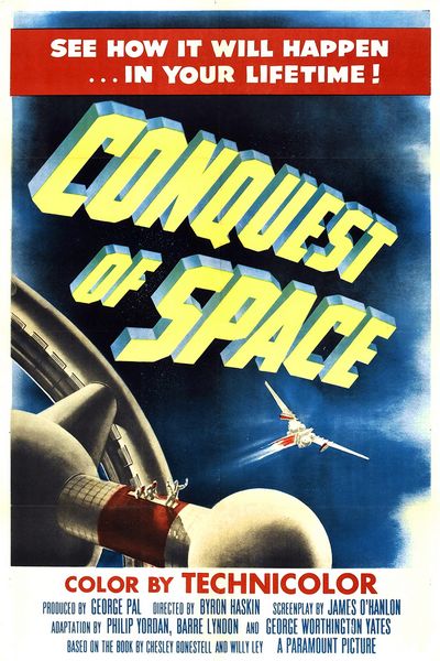 Conquest of Space (1955) Byron Haskin, Walter Brooke, Eric Fleming, Mickey Shaughnessy, Sci-Fi