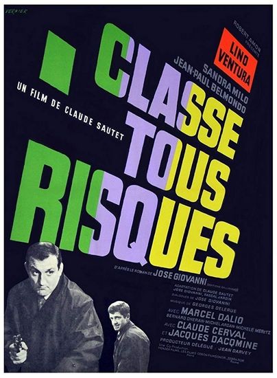 Consider All Risks (1960) Claude Sautet, Lino Ventura, Sandra Milo, Jean-Paul Belmondo