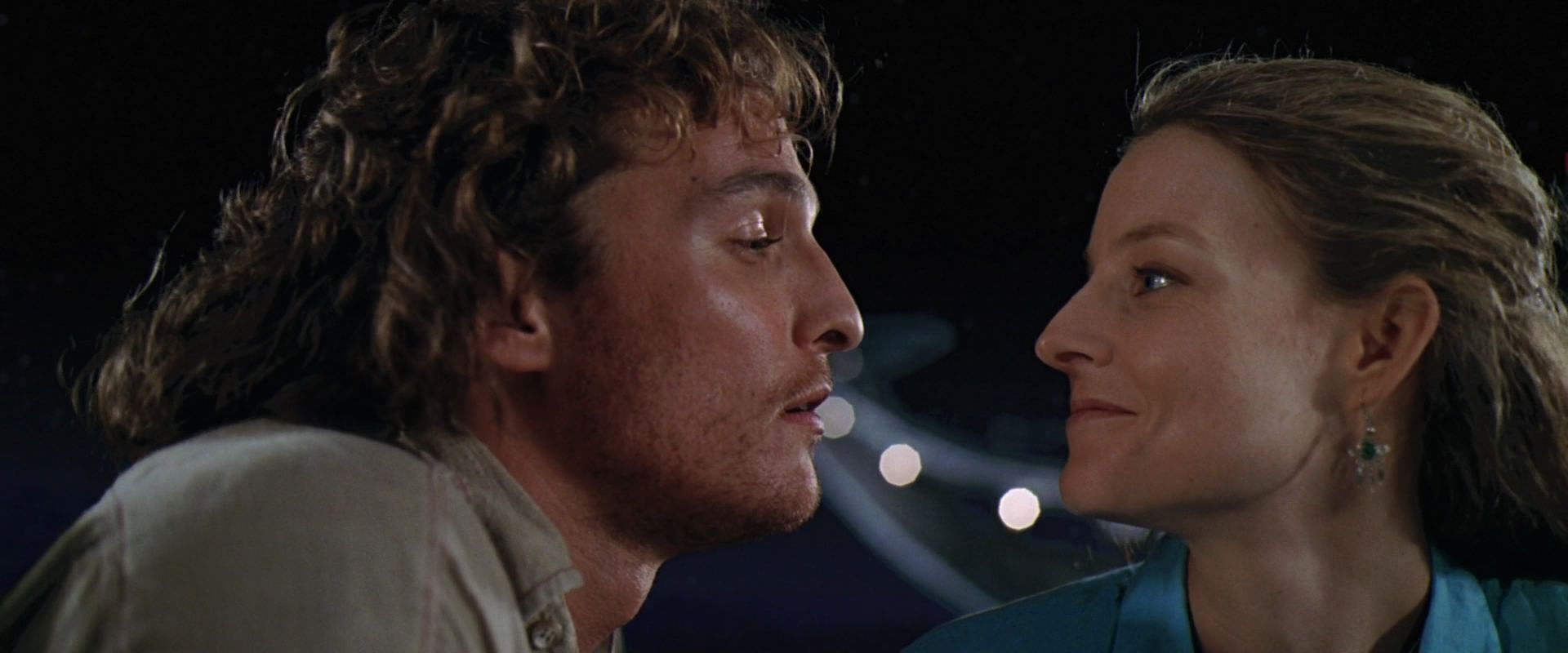 Contact (1997) Robert Zemeckis, Jodie Foster, Matthew McConaughey, Tom Skerritt, Drama, Mystery, Sci-Fi-poster