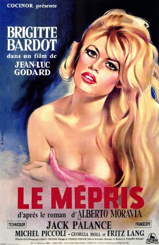 Contempt (1963) Jean-Luc Godard, Brigitte Bardot, Jack Palance, Michel Piccoli, Drama