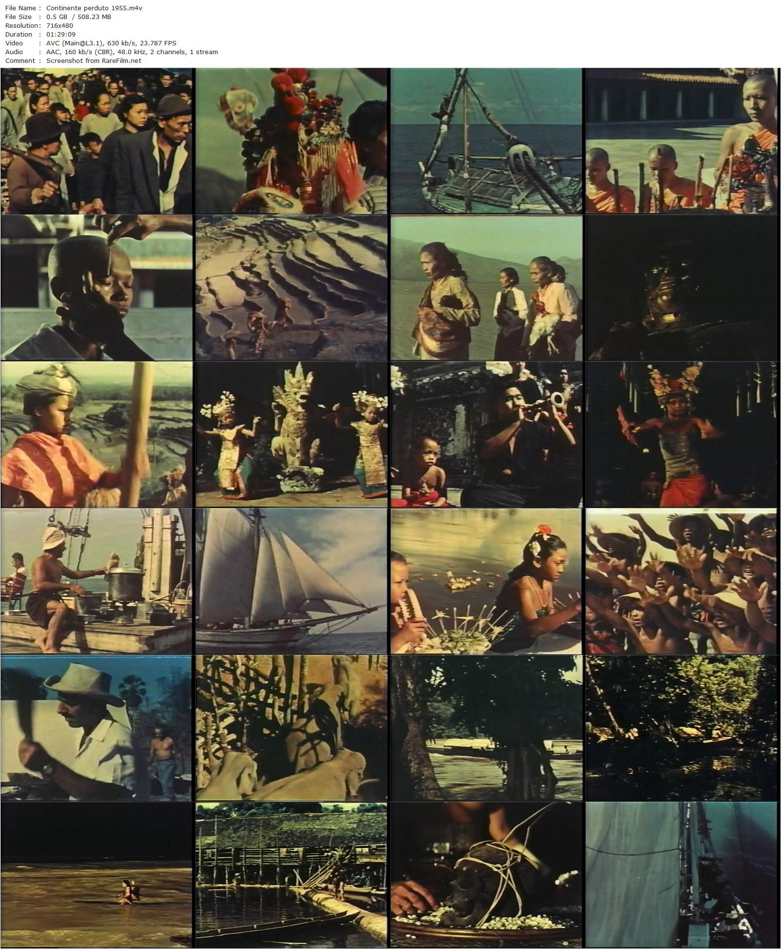 Lost Continent / Continente perduto (1955) Enrico Gras, Giorgio Moser, Leonardo Bonzi, George Bryan-poster