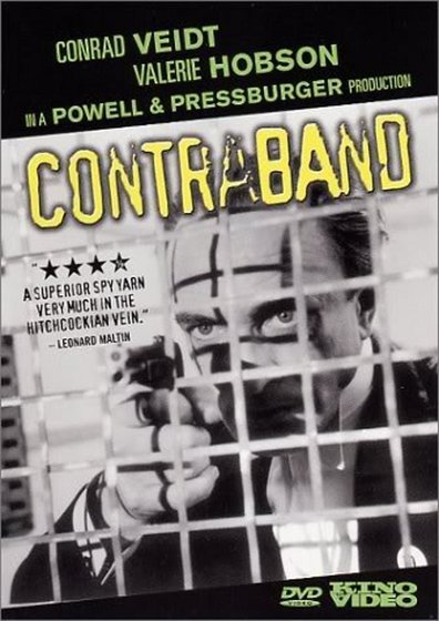 Contraband (1940) Michael Powell, Conrad Veidt, Valerie Hobson, Hay Petrie