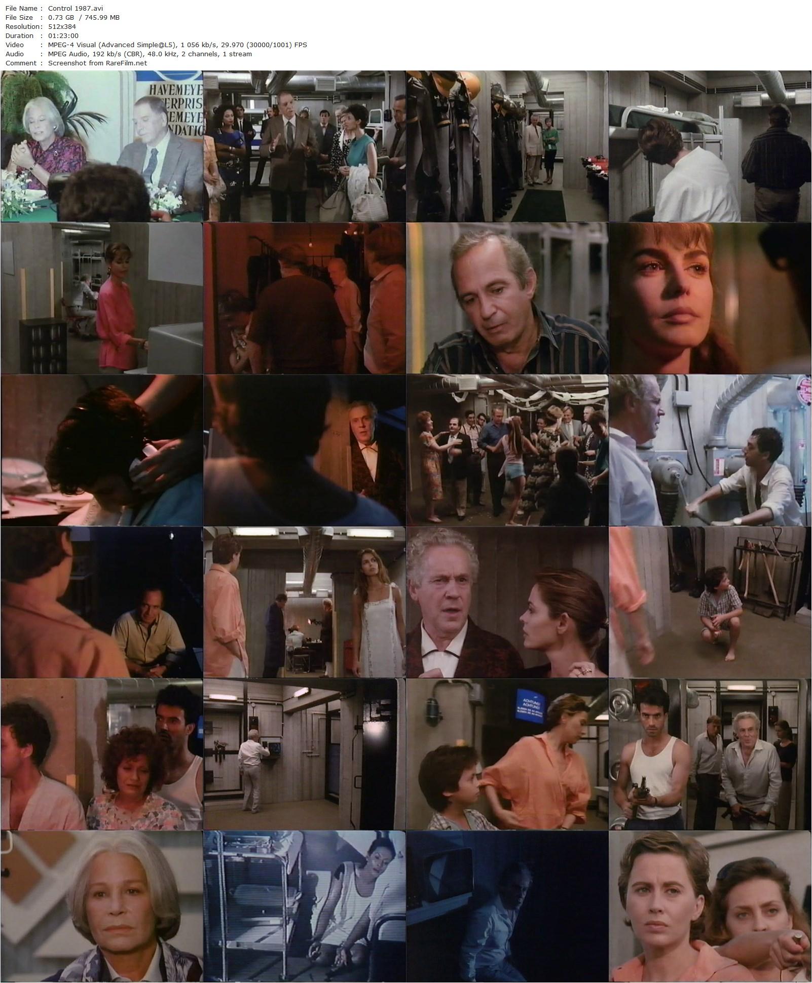 Control / Il giorno prima (1987) Giuliano Montaldo, Ben Gazzara, Kate Nelligan, Kate Reid-poster