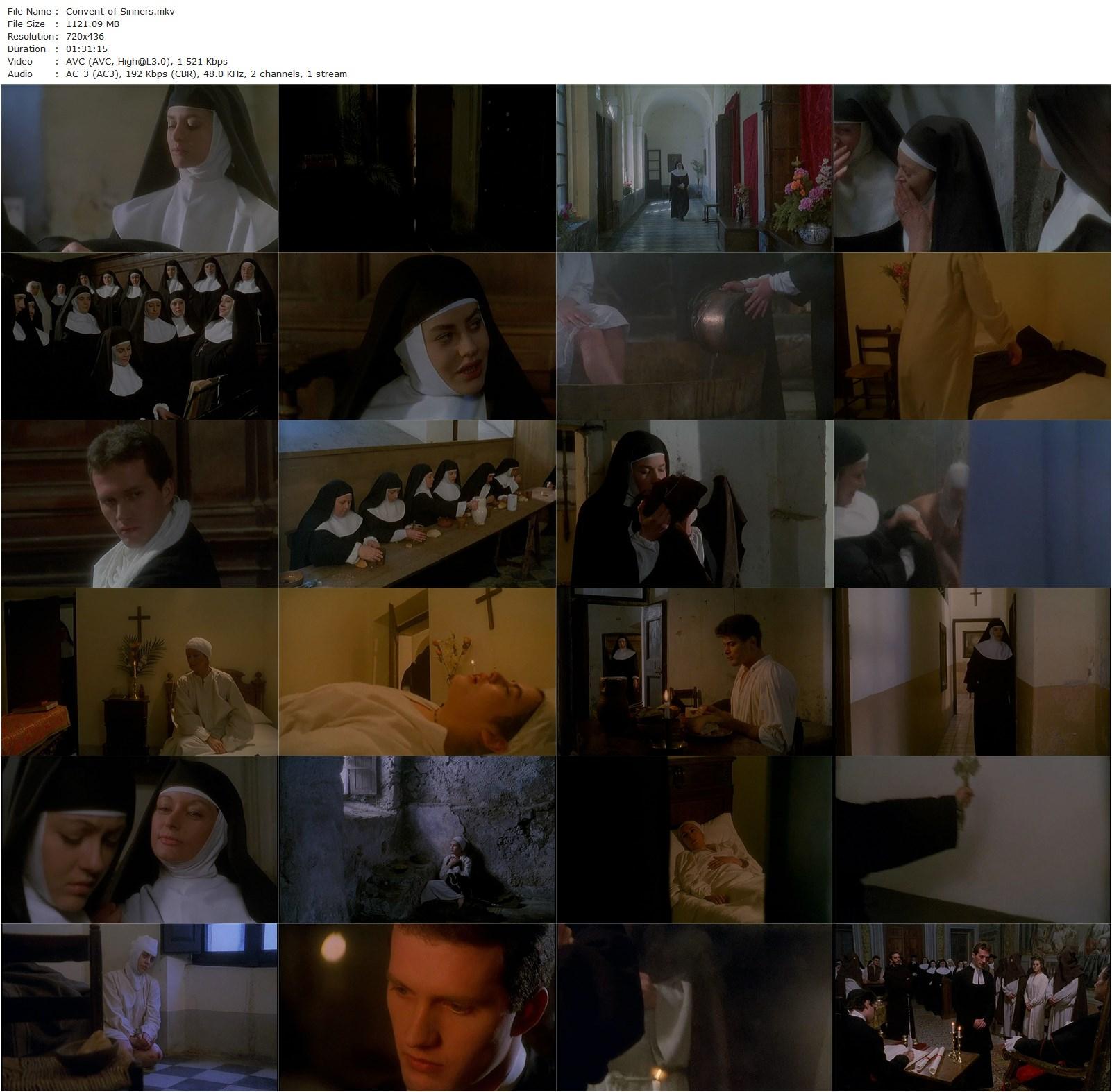 Convent Of Sinners (1986) Joe D’Amato, Eva Grimaldi, Karin Well, Gabriele Gori-poster