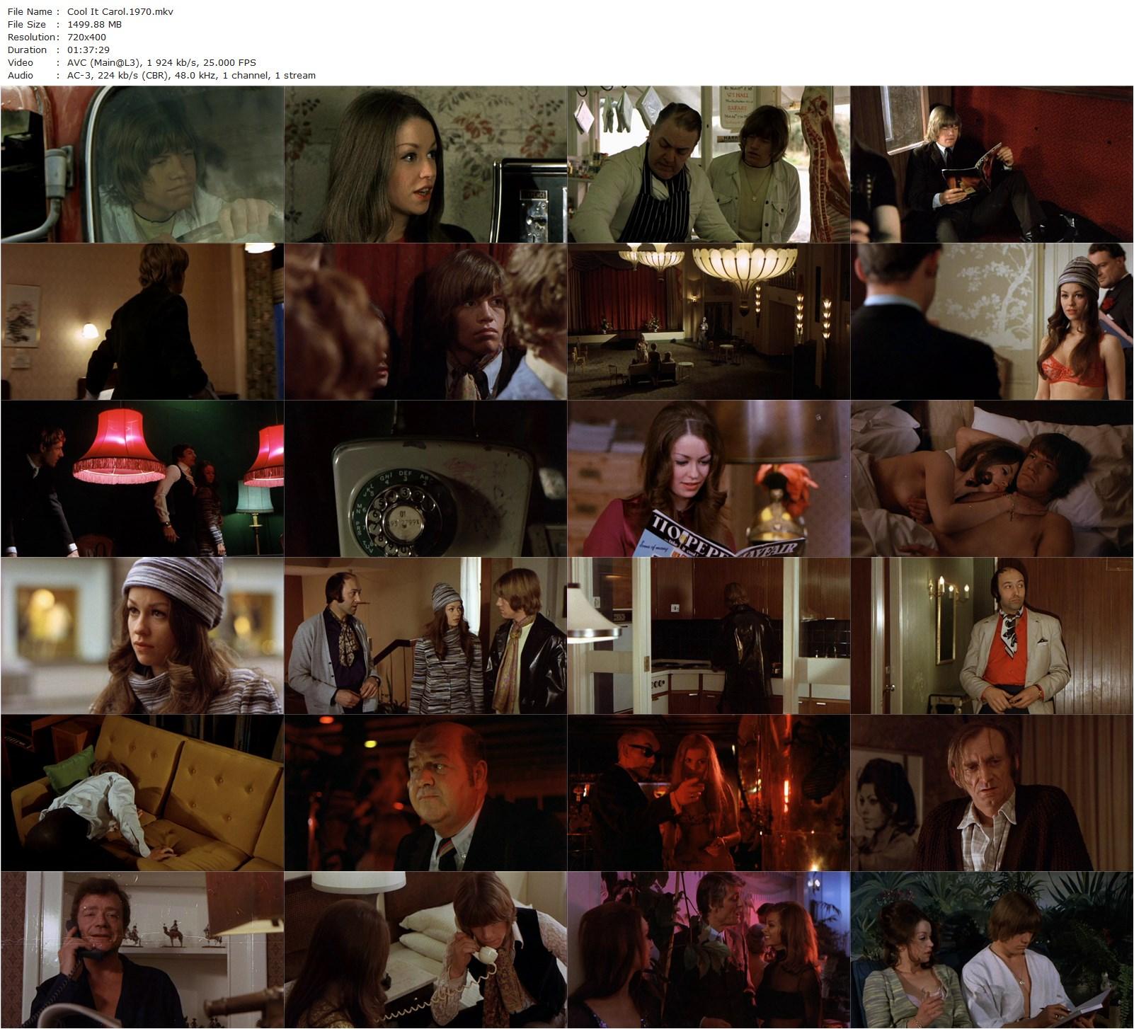 Cool It Carol (1970) Pete Walker, Robin Askwith, Janet Lynn, Jess Conrad-poster