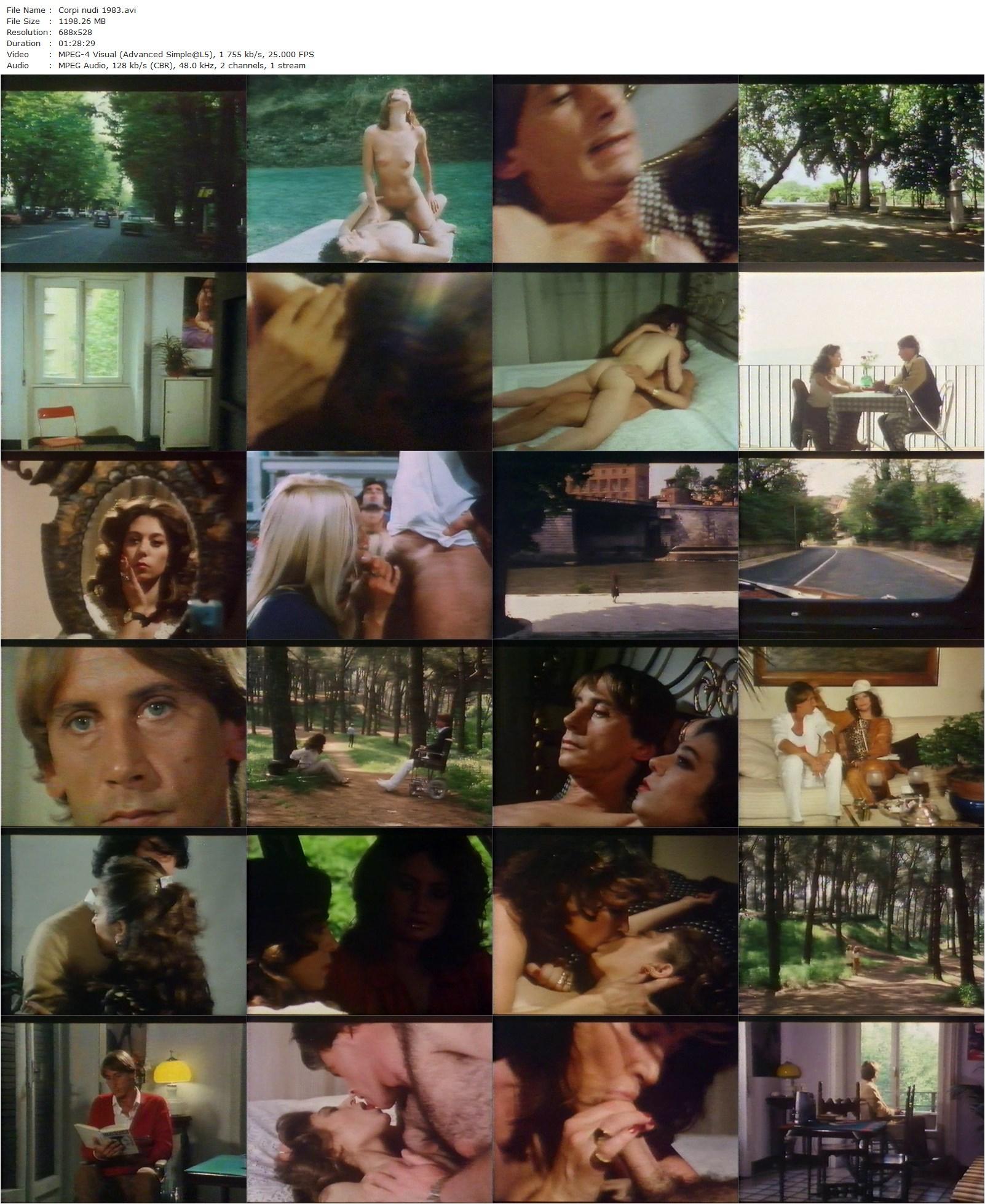 Corpi nudi (1983) Amasi Damiani, Gianni Dei, Rosy Navarro, Guia Lauri Filzi-poster