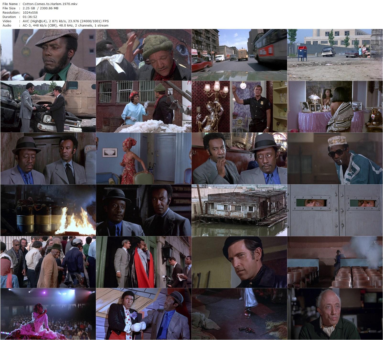 Cotton Comes to Harlem (1970) Ossie Davis, Godfrey Cambridge, Raymond St. Jacques, Calvin Lockhart-poster