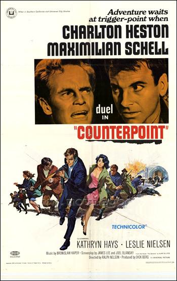 Counterpoint (1967) Ralph Nelson, Charlton Heston, Maximilian Schell, Kathryn Hays