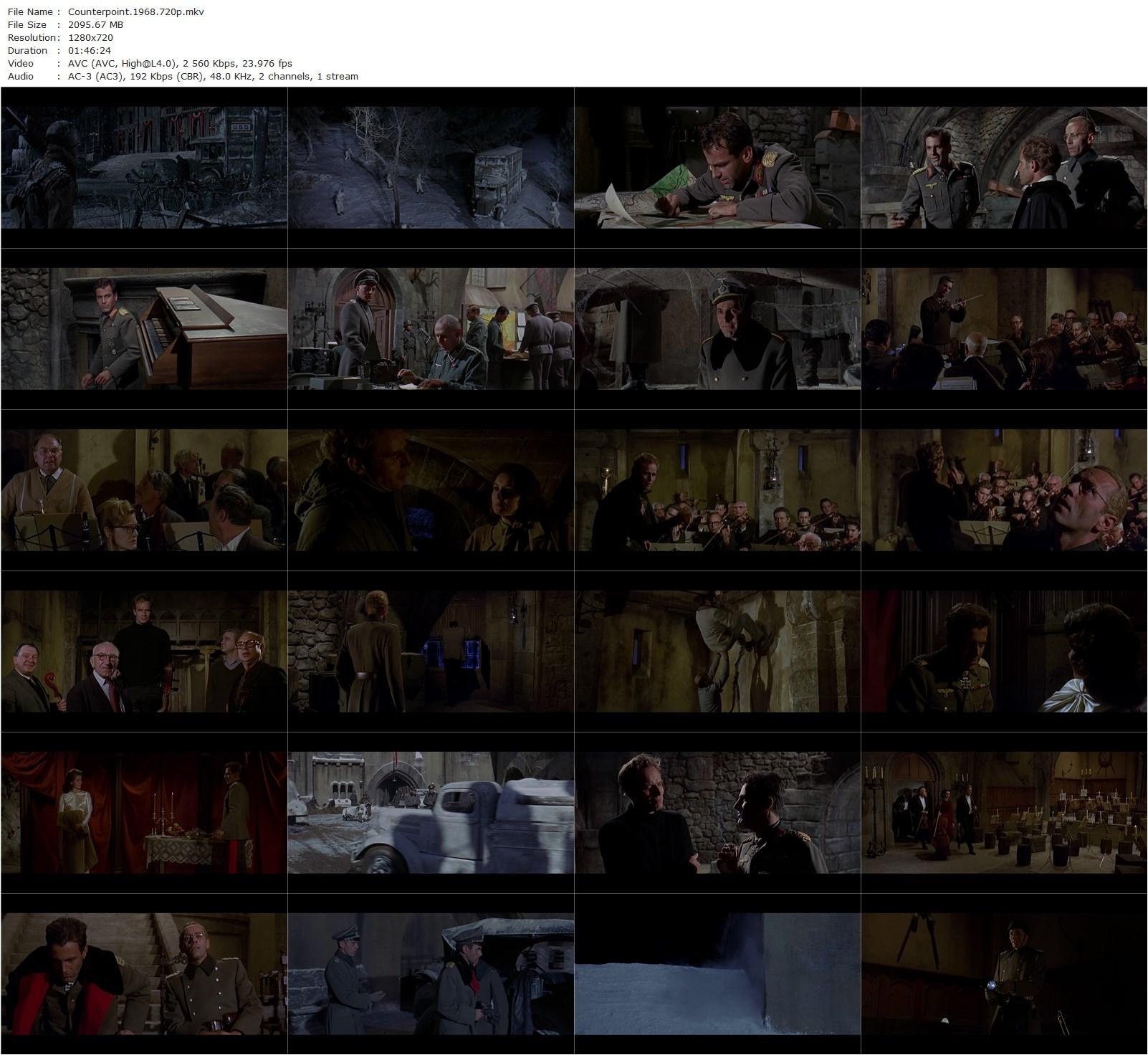 Counterpoint (1967) Ralph Nelson, Charlton Heston, Maximilian Schell, Kathryn Hays-poster