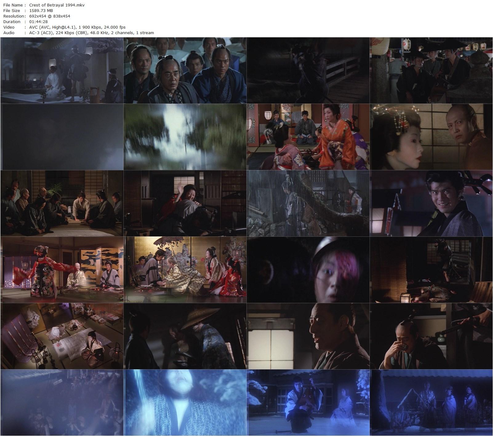 Crest of Betrayal (1994)-poster