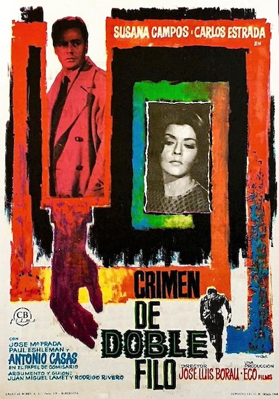José Luis Borau – Crimen de doble filo AKA Double Edged Crime (1965)