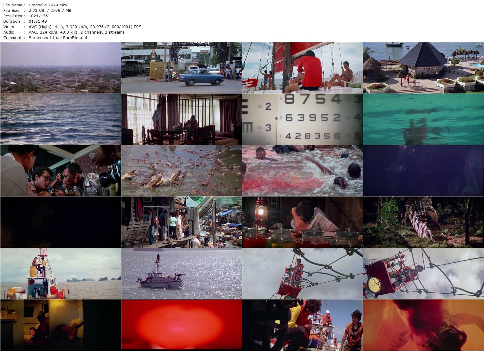 Crocodile / Chorakhe (1979) Sompote Sands, Nard Poowanai, Ni Tien, Angela Wells-poster